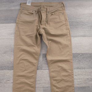 Men's Khaki Slim Fit Pants